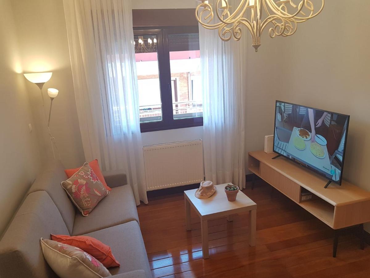 Apartamento En La Playa Con Parking Privado Getxo Exterior foto